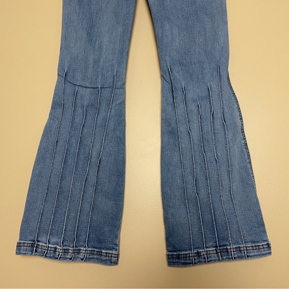 Judy Blue Boot Cut Jeans 11/30 Light Wash JB88620 Stretch Denim Seam Detail - Picture 5 of 9